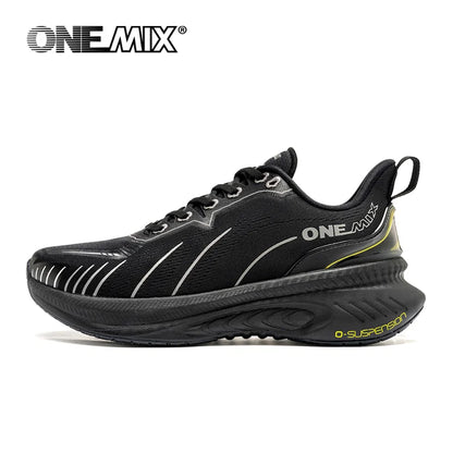Zapatillas deportivas ONEMIX New Cushioning para hombre, aptas para corredores pesados, con cordones, antideslizantes, para mujer, uso exterior y atletismo masculino
