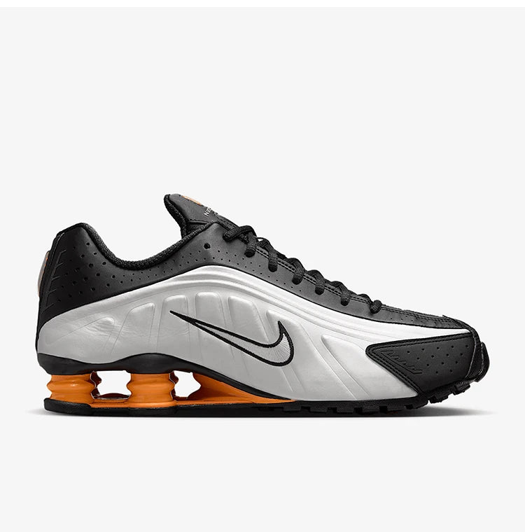 Nike Genuine SHOX R4 Men's Cushioned Wear-Resistant Low-Top Running Shoes HQ1988-003