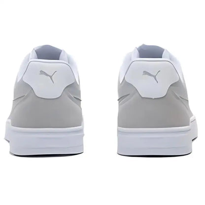 Puma Caven 2.0, baskets basses en cuir, motif color block, antidérapantes, durables, blanches et grises, 399398-02