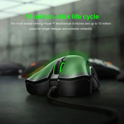 Razer Regalo de Año Nuevo Thunder Snake Viper Mini Ratón Gaming Esports con Cable para Ordenador y Portátil, Luz RGB, para Manos Pequeñas