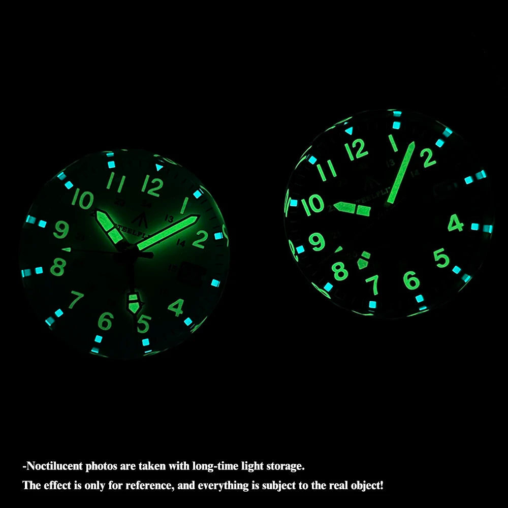 Relógio de pulso mecânico STEELFLIER Official SF792 GMT, movimento NH34, luminescência Super BGW9 C3, resistente à água até 200M, relógio de mergulho de luxo para homem