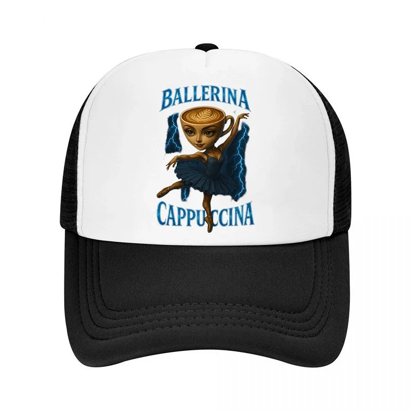 Italian Brainrot Kids Baseball Cap Boy Casual Hat Children Sports Sun Hats Tung Sahur Tralalers Shark Adjustable Bonnet Men Gift