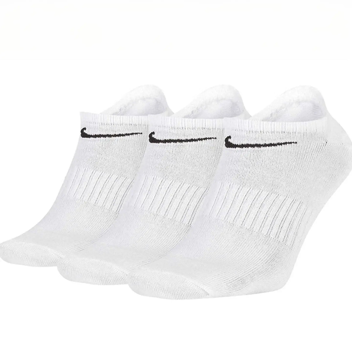 Meias Nike Meias grossas de basquetebol da Nike Meias desportivas compridas com tecnologia Dri-FIT para respirabilidade, embalagem de 3 pares SX7667-100