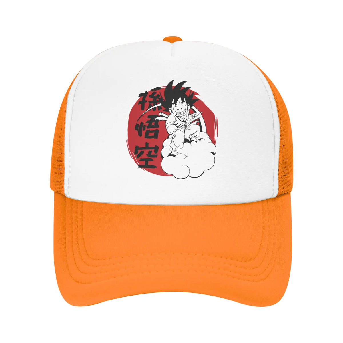 Son gohan D-Dragon Ball Z Trucker Hat Unisex Outdoor Hats Trucker Worker Cap Trucker Cap Snapback Caps Mesh Baseball Caps