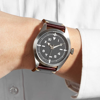 California Dial Watch Men Mechanical Movement Automatic Wristwatch Field Timepiece Man Clock Miyota 8215