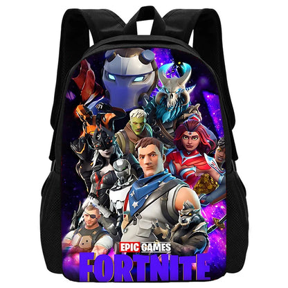 Zaini Hot Battle Royale Fortnite per bambini, ragazzi e ragazze, regalo di compleanno per studenti, borse scuola unisex, zaino da campeggio resistente