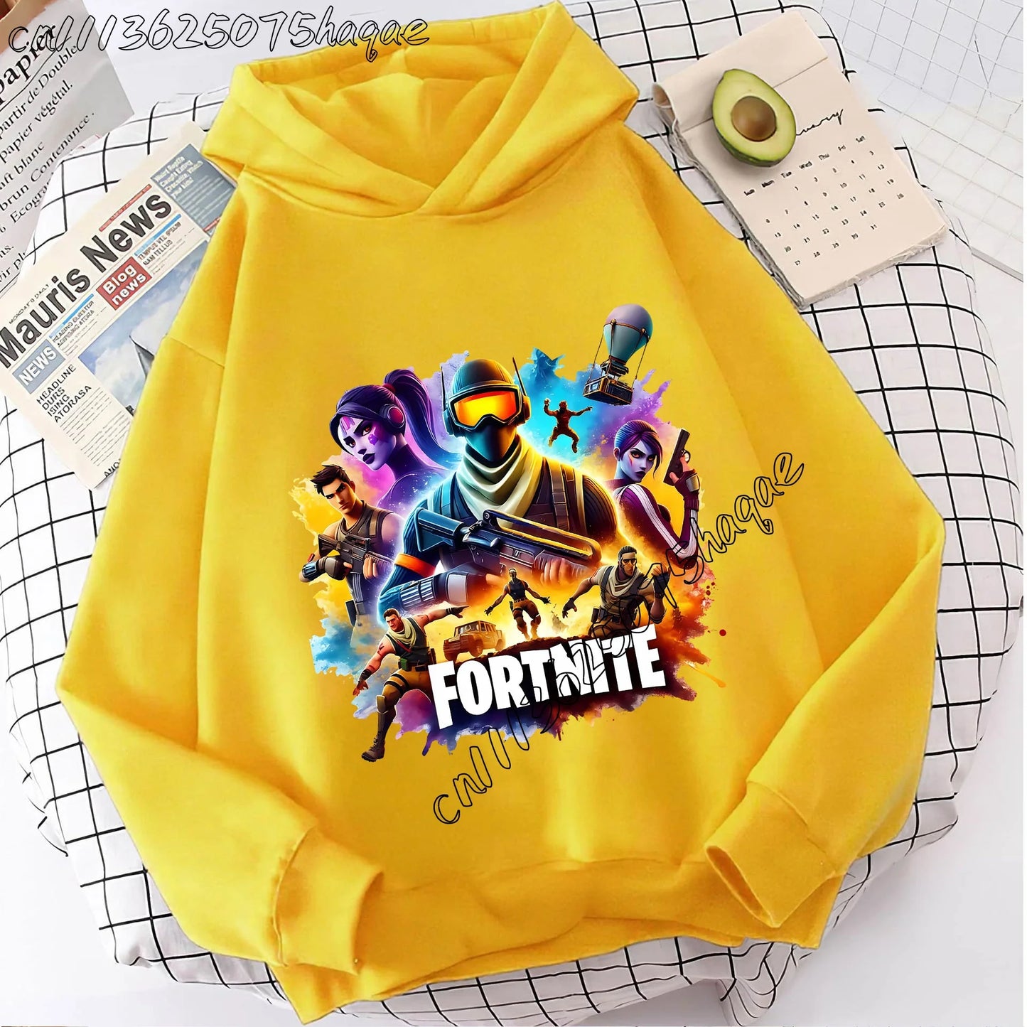 Abrigos con capucha para niños Fortnites, sudaderas anime Fortress Night, sudaderas con capucha de juego para primavera y otoño, ropa deportiva infantil, regalo