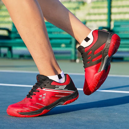 Professionelle Badminton-Schuhe, Sneaker, atmungsaktive, rutschfeste Tennis- und Sportschuhe für Herren und Damen, Trainingssneaker