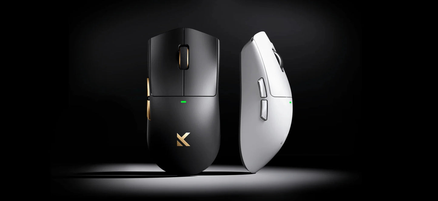 Ratón gaming inalámbrico MCHOSE K7 Ultra PAW3950 con doble tasa de sondeo 8K, base de carga inalámbrica magnética ligera, eSports y oficina