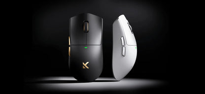 Ratón gaming inalámbrico MCHOSE K7 Ultra PAW3950 con doble tasa de sondeo 8K, base de carga inalámbrica magnética ligera, eSports y oficina