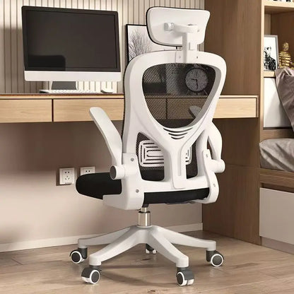 Chaise de diffusion en direct, chaise de bureau, chaise d'ordinateur, jeu, chaise confortable pour la maison avec dossier, chaise pivotante, chaise ergonomique