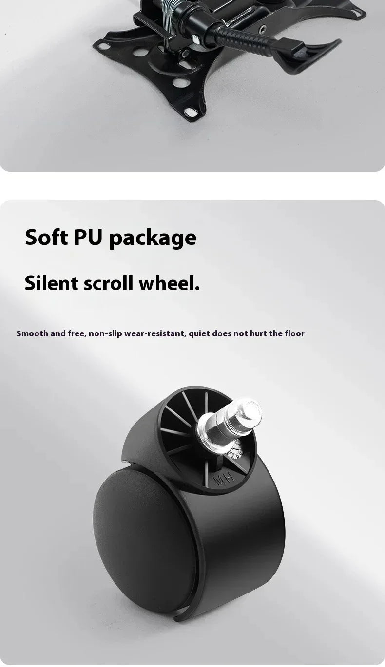 Ergonomic Gaming Chair with 3D Headrest, Adjustable Armrests, Lumbar Support, Reclining Computer Desk Chair with Footrest for Office & Gaming