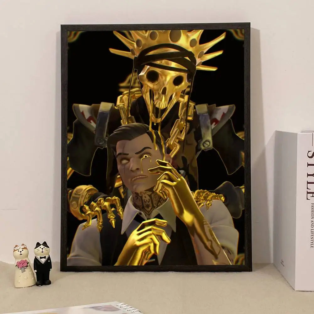 Poster a sorpresa Game F-Fortnite per la casa, quadro decorativo da parete per studio e soggiorno