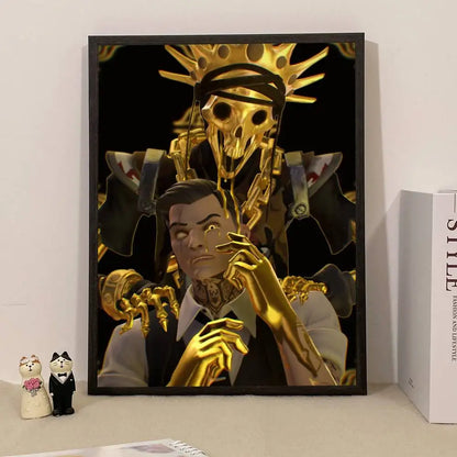Poster a sorpresa Game F-Fortnite per la casa, quadro decorativo da parete per studio e soggiorno