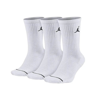 Nike Basketball Socks: AJ Jordan Triple Pack Mid-Calf Socks for Men and Women—Breathable and Moisture-Wicking SX5545-915