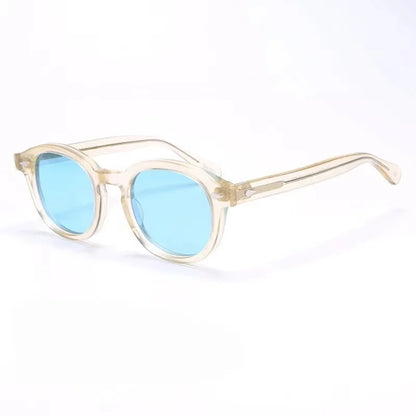 Authentic Johnny Depp LEMTOSH Premium Trendy Polarized Men Women Sun Glasses Vintage Acetate Frames Square Male Couple Eyewear
