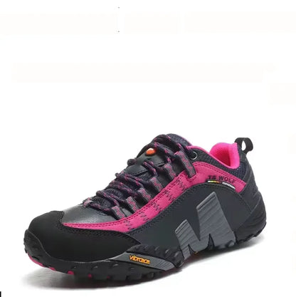 Zapatillas de trekking para hombre Outdoor Lover, impermeables, botas de montaña de cuero genuino, calzado táctico para caza en bosque