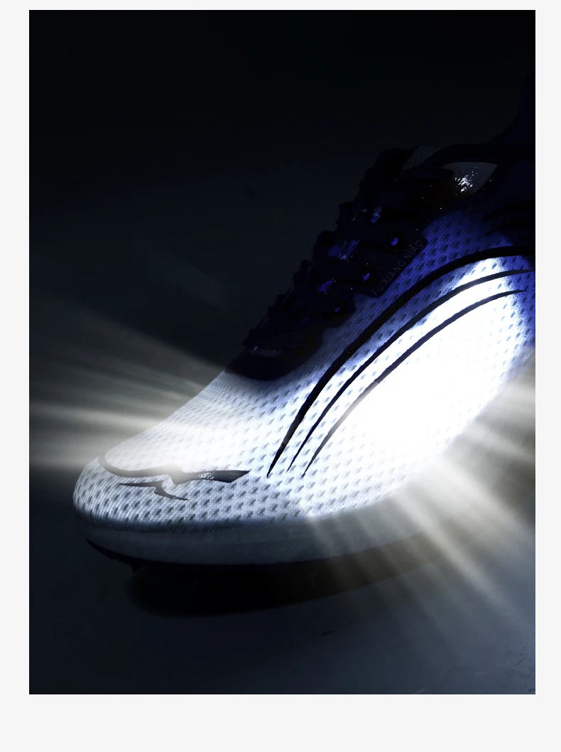 High Quality Men Women Track and Field Shoes Youth Anti Slip Sneakers Outdoor Professional Jumping Runn Shoes Student Trainers