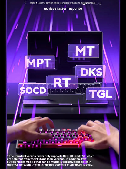 AULA WIN60 HE Tastiera cablata ad asse magnetico RT, tastiera meccanica personalizzata per giochi e-sport, polling rate 8K