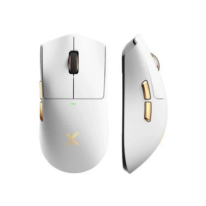 Ratón gaming inalámbrico MCHOSE K7 Ultra PAW3950, doble tasa de sondeo 8K, ligero, con base de carga inalámbrica magnética, para esports y oficina
