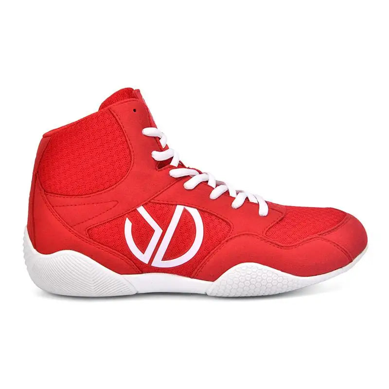 Nuove scarpe da wrestling da uomo, taglia grande, in mesh traspirante, scarpe da boxe antiscivolo, resistenti all’usura, sneaker casual alla moda per sport ad alta intensità
