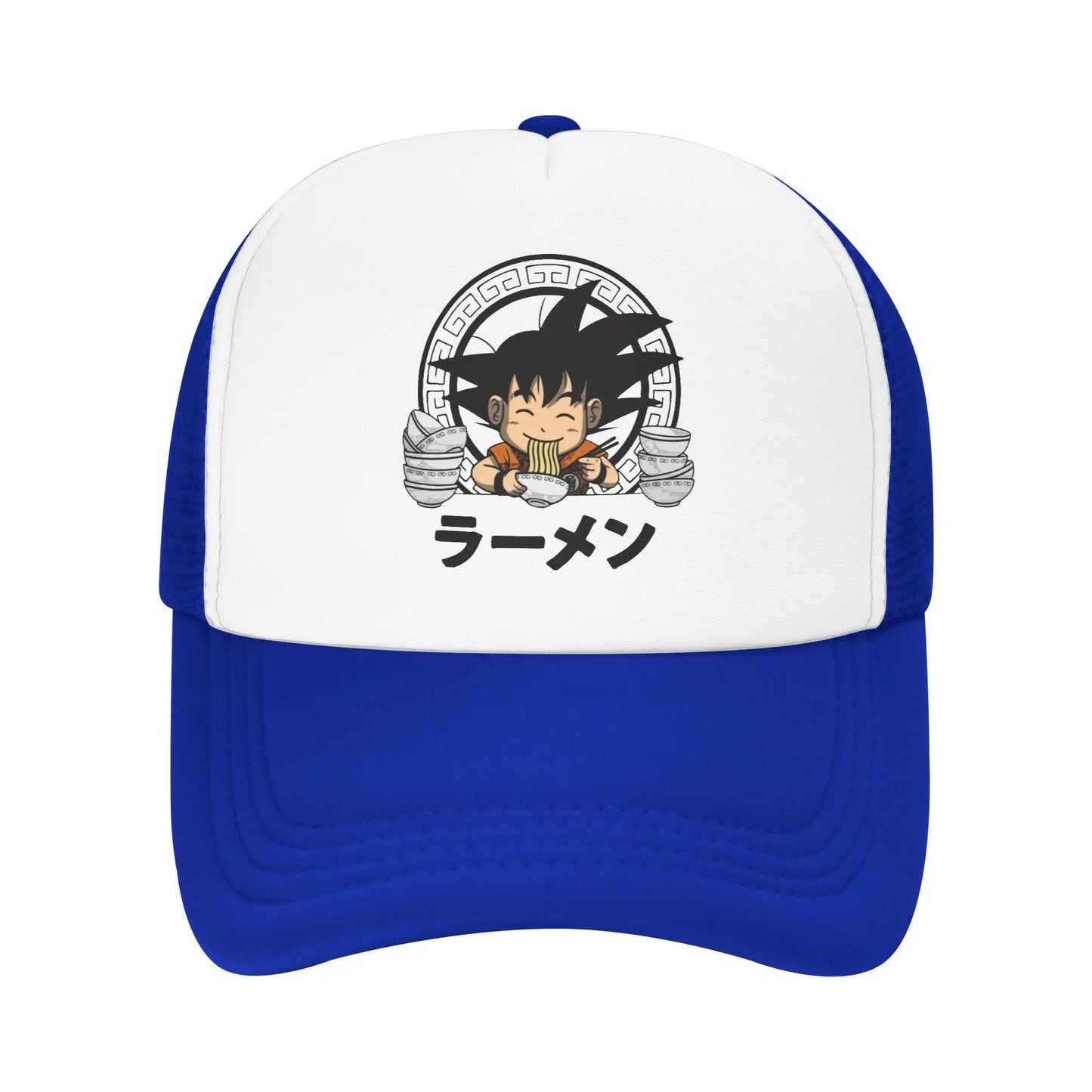 Goku Kid Ramen Dragon Ball Trucker Hat Men Women Vintage Anime Manga Hats Sports Cap Adjustable Polyester Baseball Caps Summer