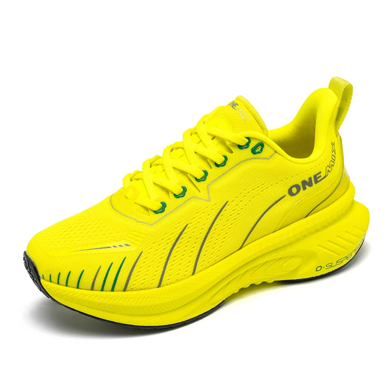 Zapatillas deportivas ONEMIX New Cushioning para hombre, aptas para corredores pesados, con cordones, antideslizantes, para mujer, uso exterior y atletismo masculino