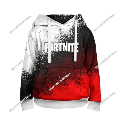 Sudadera con capucha unisex Fortnite 2025 nueva con estampado 3D, abrigo casual, accesorio gaming, cosplay, ropa infantil y regalos