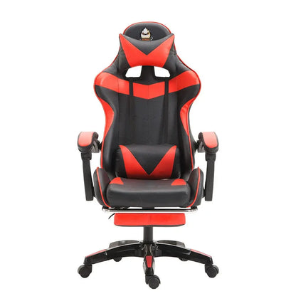 Sedia gaming, poltrona gaming, sedia da ufficio regolabile in altezza con funzione reclinabile regolabile, orecchie da gatto e cuscini