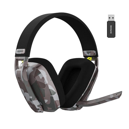 BINNUNE BW06 casque de jeu sans fil 2.4GHz avec micro pour PS5 PS4 PC Mac Playstation casque de jeu Bluetooth avec Microphone
