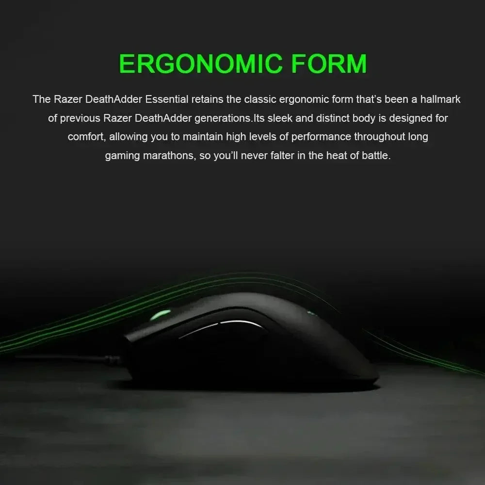 Razer Regalo de Año Nuevo Thunder Snake Viper Mini Ratón Gaming Esports con Cable para Ordenador y Portátil, Luz RGB, para Manos Pequeñas