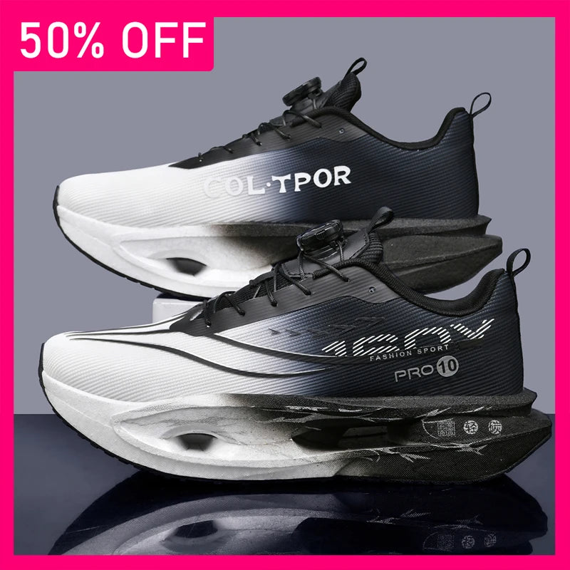 Zapatillas deportivas unisex nuevas con suela suave, amortiguación, diseño ligero y antideslizante, para entrenamiento profesional, cómodas, duraderas y casuales