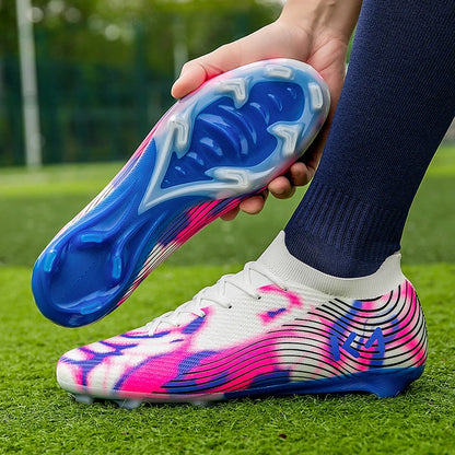 Scarpe da calcio professionali da uomo, resistenti e confortevoli, per allenamento, ultraleggere, di alta qualità, per partita