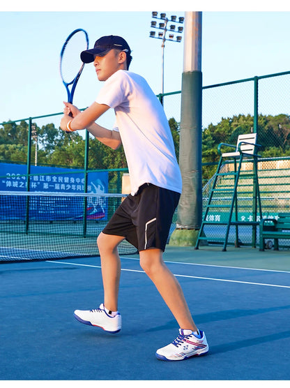 Professionelle Badminton-Schuhe, Sneaker, atmungsaktive, rutschfeste Tennis- und Sportschuhe für Herren und Damen, Trainingssneaker