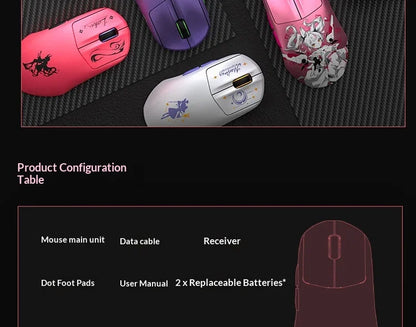 VALKYRIE VK M5 PRO Wireless Mouse Dual 8K Intelligent Display Screen Receiver Ergonomic Lightweight Low Latency Gaming Mouse