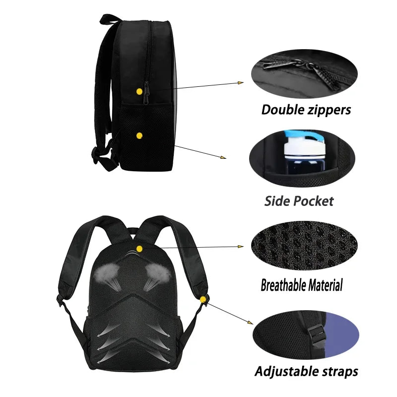 Nuovo zaino per bambini FortniteS alla moda, per ragazzi e ragazze, regalo di compleanno per studenti, borsa scuola unisex, zaino da campeggio resistente