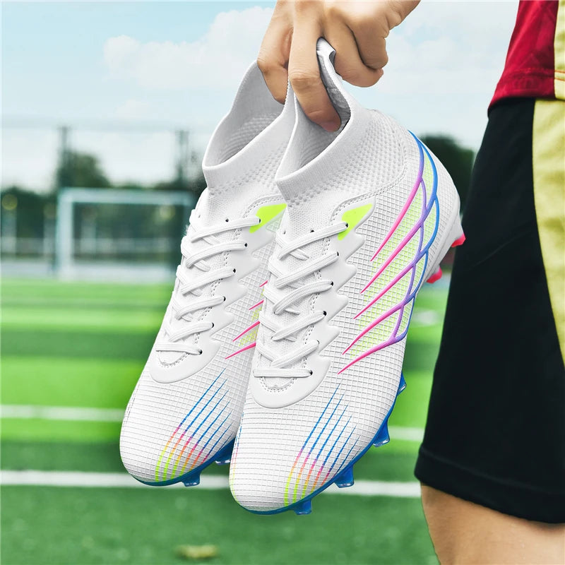 2026 New Superfly FG Football Boots Outdoor Soccer Cleat Black Shoes Soft Sport Professional Shoes Breathable Comfortable Boots