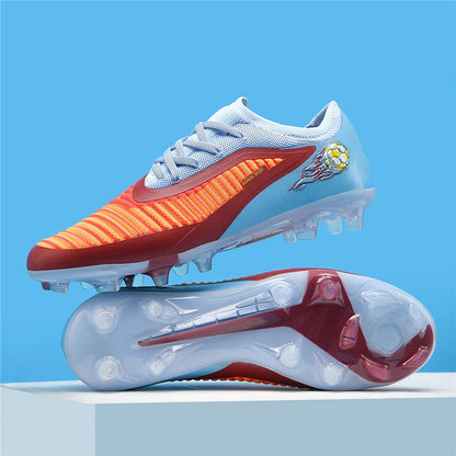 New Men Football Boots Sport Soccer Shoes Outdoor Cleats Adult Non Slip Boys Long Spikes Training Breathable Match Comfortable