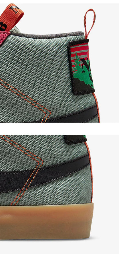 Zapatillas de skate unisex de caña alta Nike SB Blazer Zoom DC8903-301