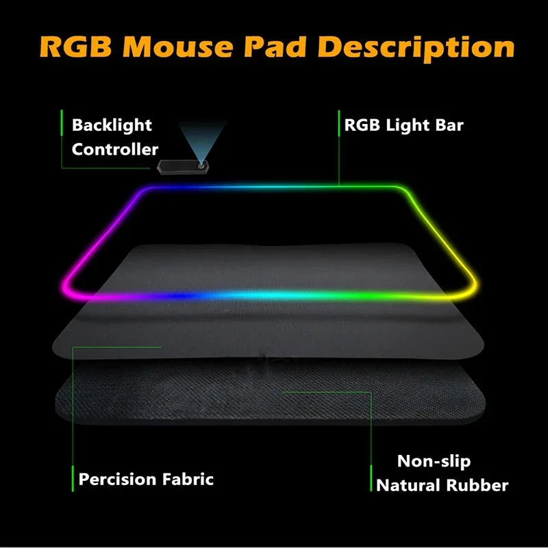 RGB Apex Legends Keyboard Mousepad Computer Gaming Cool Mouse Pad Speed Large Accessories Mouse Mats Office Desk Protector Mat