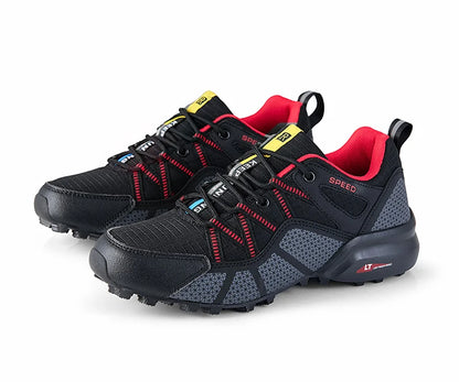 Men's Hiking Shoes All-terrain Outdoor Sports Shoes Breathable Mesh Non-slip Wear-resistant Hiking Shoes Outdoor Cycling Shoes