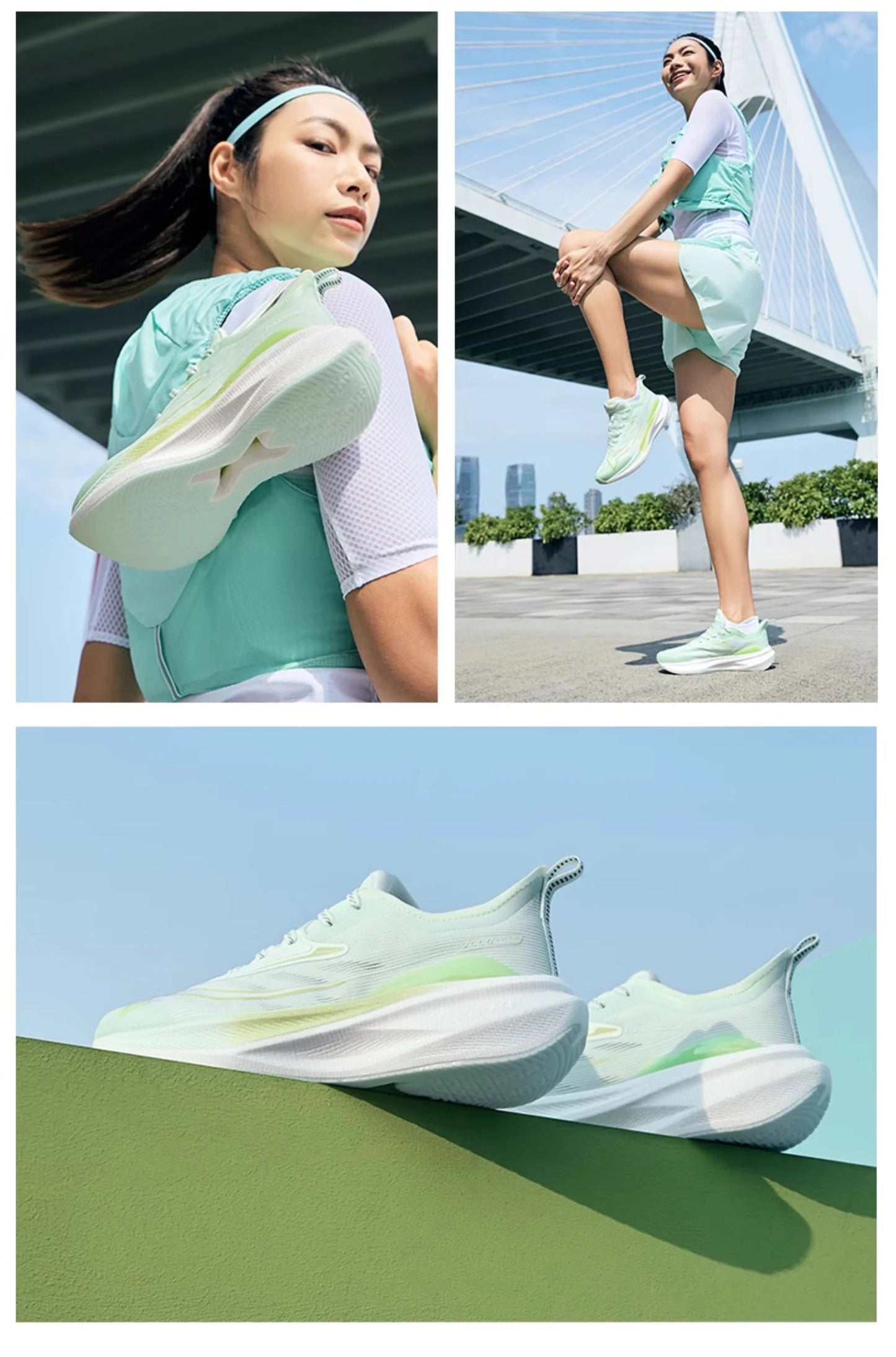 Xtep 2000KM 2.0 Running Shoes Men  Summer Professional TPU Shock Absorption Sneakers (suggest half size down) 876219110043