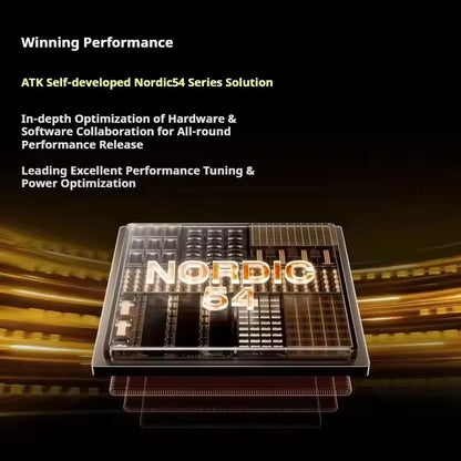 Ratón inalámbrico ATK Blazing Sky X1 V2 Ultimate de doble modo, ultraligero, PAW3950 Ultra, doble 8K HZ, baja latencia y ergonomía personalizada