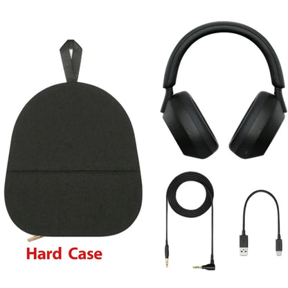 Auriculares Sony WH-1000XM5 inalámbricos con cancelación de ruido – Casco HiFi prémium supraaural Bluetooth 5.2 con transductor de 30mm, micrófono y batería de larga duración