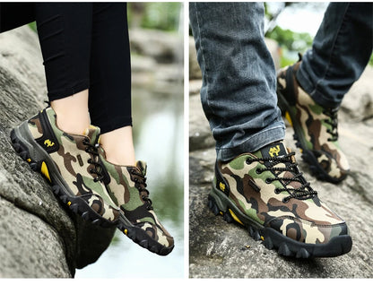 Casual Shoes Men Summer Outdoor Sneakers Women’s Footwear Trainer Waterproof Camouflage Army Shoe Male Military Shoes Tennis Jeans