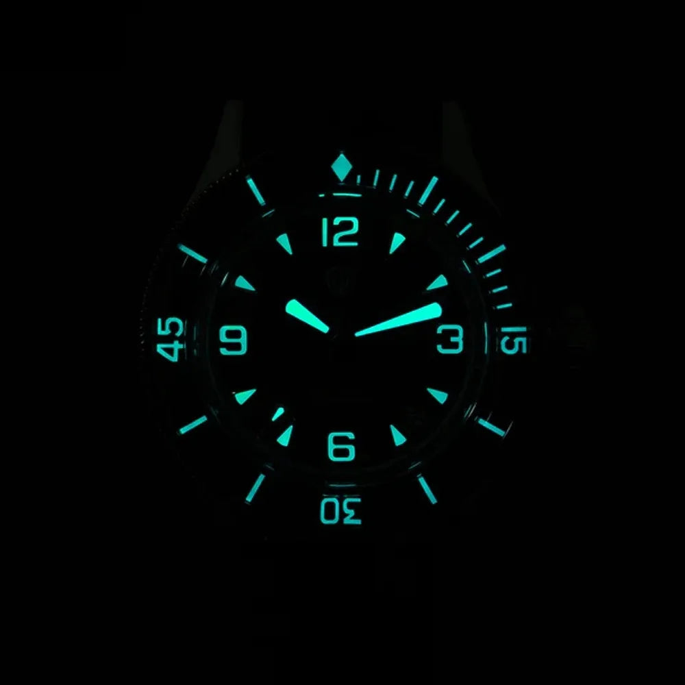 Watchdives WD50Q Vintage Watch VH31 Quartz Movement Bubble Sapphire BGW9 Luminous 30bar Waterproof Stainless Steel 38mm Watches