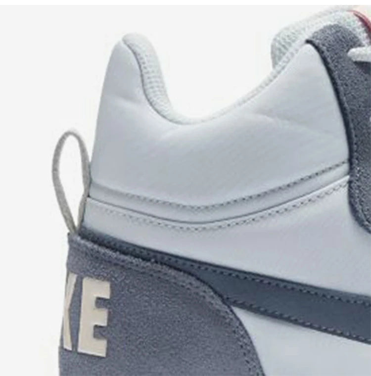 Zapatillas Nike oficiales y auténticas COURT BOROUGH para mujer, casuales, resistentes al desgaste, de caña media, modelo 844907-005