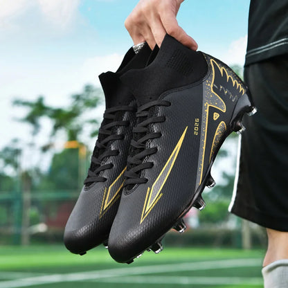 Professional Football Boots Man Soccer Shoes Adult's Society Football Cleat Ultralight Training Soccer Outdoor Sports Sneakers