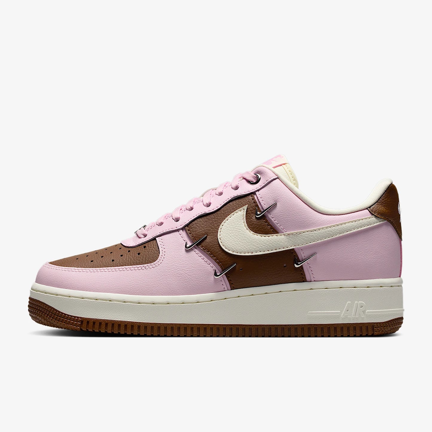 Nike Air Force 1 autentiche da donna, scarpe basse da skateboard traspiranti e resistenti all’usura IO7595-211