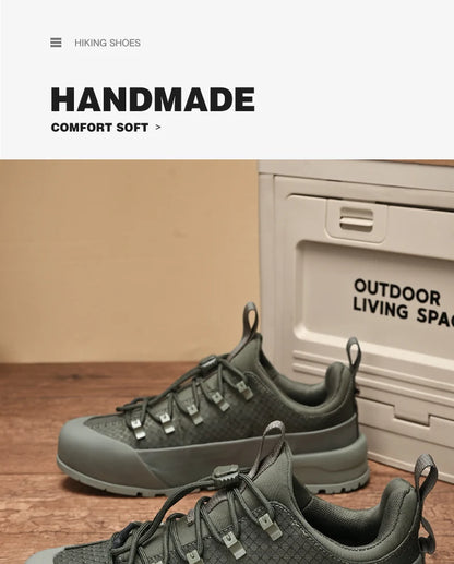 2025 New Mountaineering Shoes Outdoor Hiking Sports Shoes Men's Non-Slip Hunting Leisure Walking Shoes Size 37-45